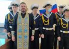 17.06.2021г.Иерей Виталий Шаркеев благословил находкинских курсантов в плавание на фрегате "Паллада". 17.06.2021г.Иерей Виталий Шаркеев благословил находкинских курсантов в плавание на фрегате "Паллада".
