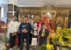 27.05.2025г.В Николаевском храме г.Большой Камень поздравили выпускников школ.