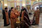 17.05.2025г.Епископ Находкинский и Преображенский Николай возглавил всенощное бдение в Казанском соборе.