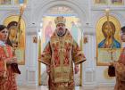 17.05.2026г.В неделю 6-ю по Пасхе, о слепом, епископ Находкинский и Преображенский Николай совершил Божественную литургию в Казанском Кафедральном соборе г. Находки.