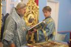 14.10.2026г.В праздник Покрова Божией Матери епископ Николай совершил Божественную литургию в храме Покрова Божией Матери при Епархиальном управлении.